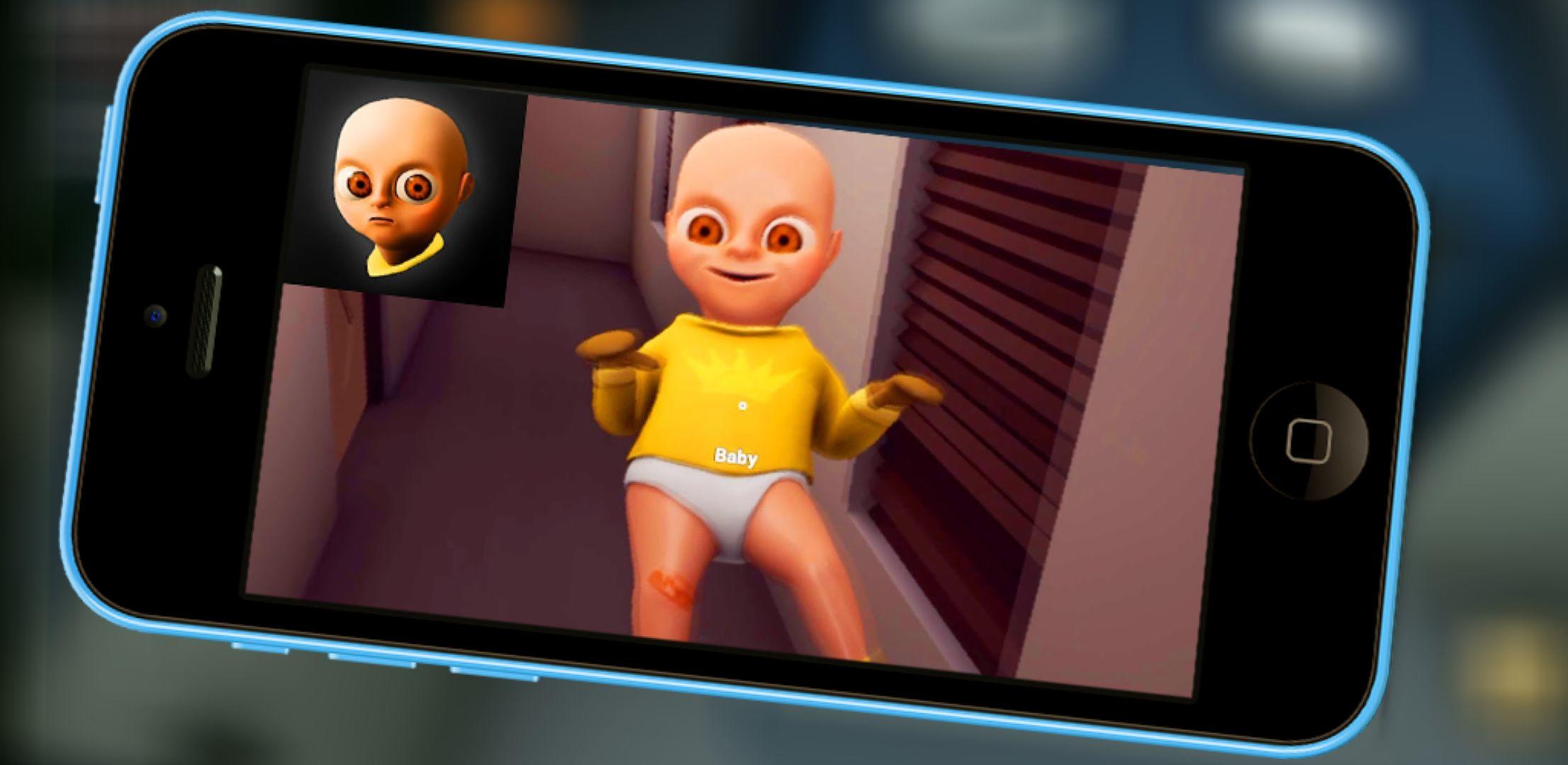 Baby In Yellow - Evil Boy Game Screenshot