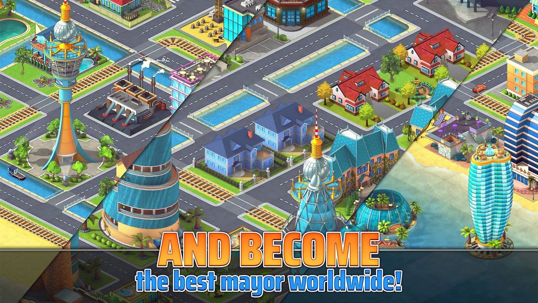 Town Building Games: Tropic Ci ภาพหน้าจอเกม