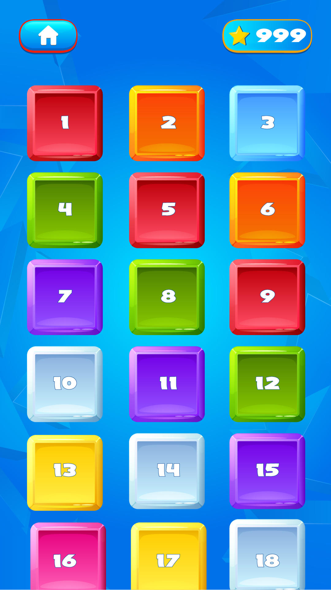 Screenshot of Bottle Tap Flip Bottle Puzzle