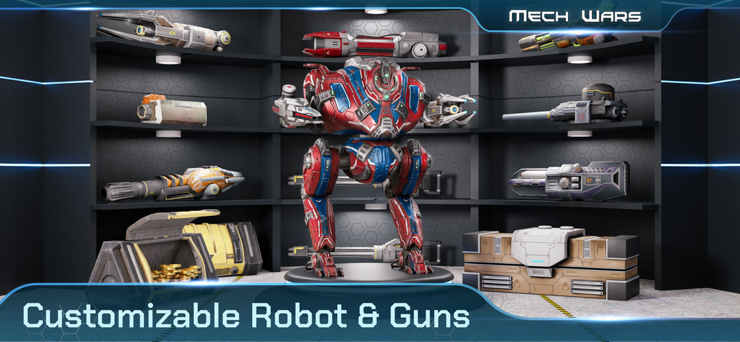 Screenshot of Mech Wars Online Robot Battles