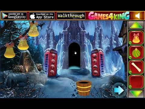 Best Escape Games 129 X Mas Penguin Escape Game のビデオのスクリーンショット