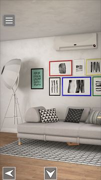 脱出ゲーム 雨の降る家からの脱出 ゲームのスクリーンショット