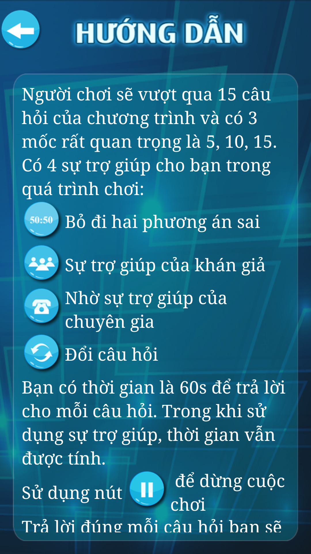 Ai Là Triệu Phú 2016 ภาพหน้าจอเกม