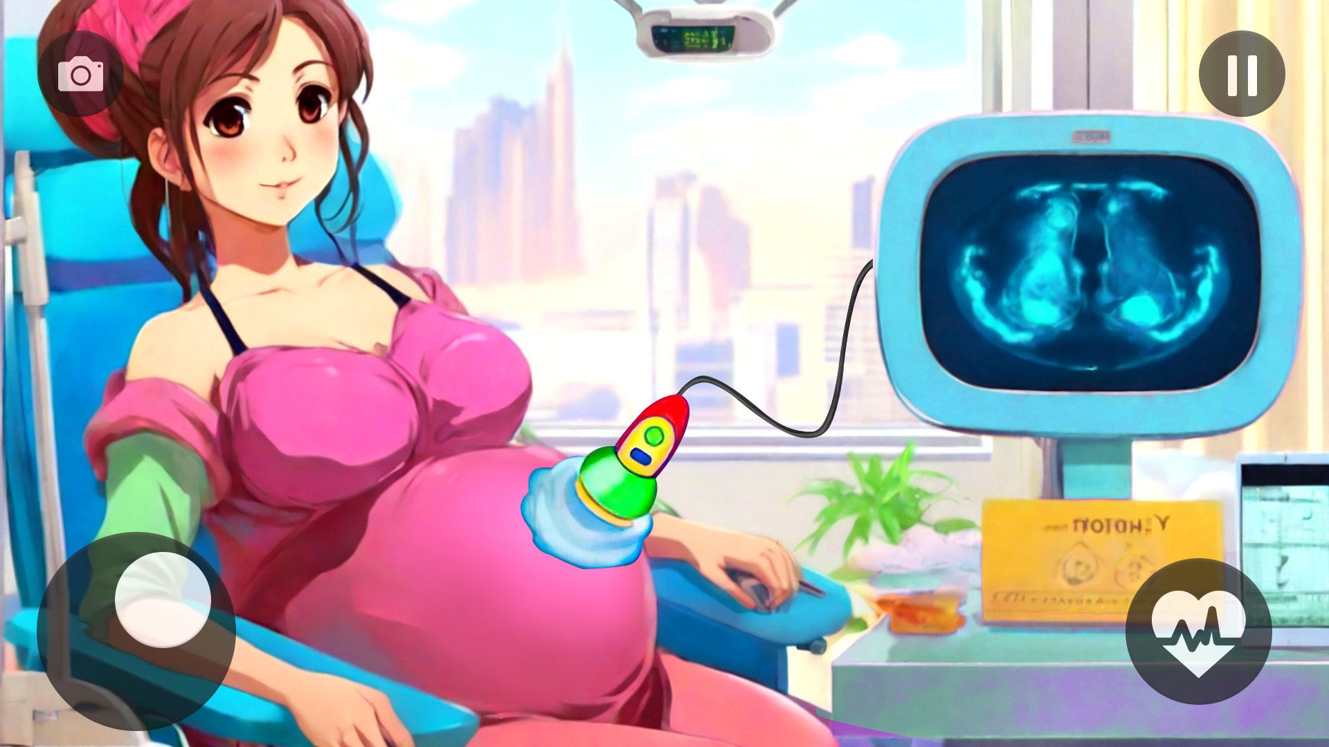 Cuplikan Layar Game Anime Pregnant Mom Simulator