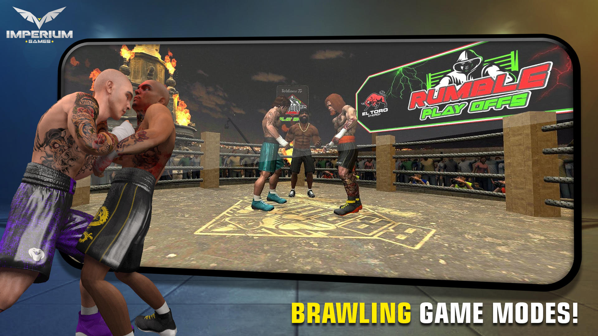 Brutal Knuckle Boxing Game Screenshot