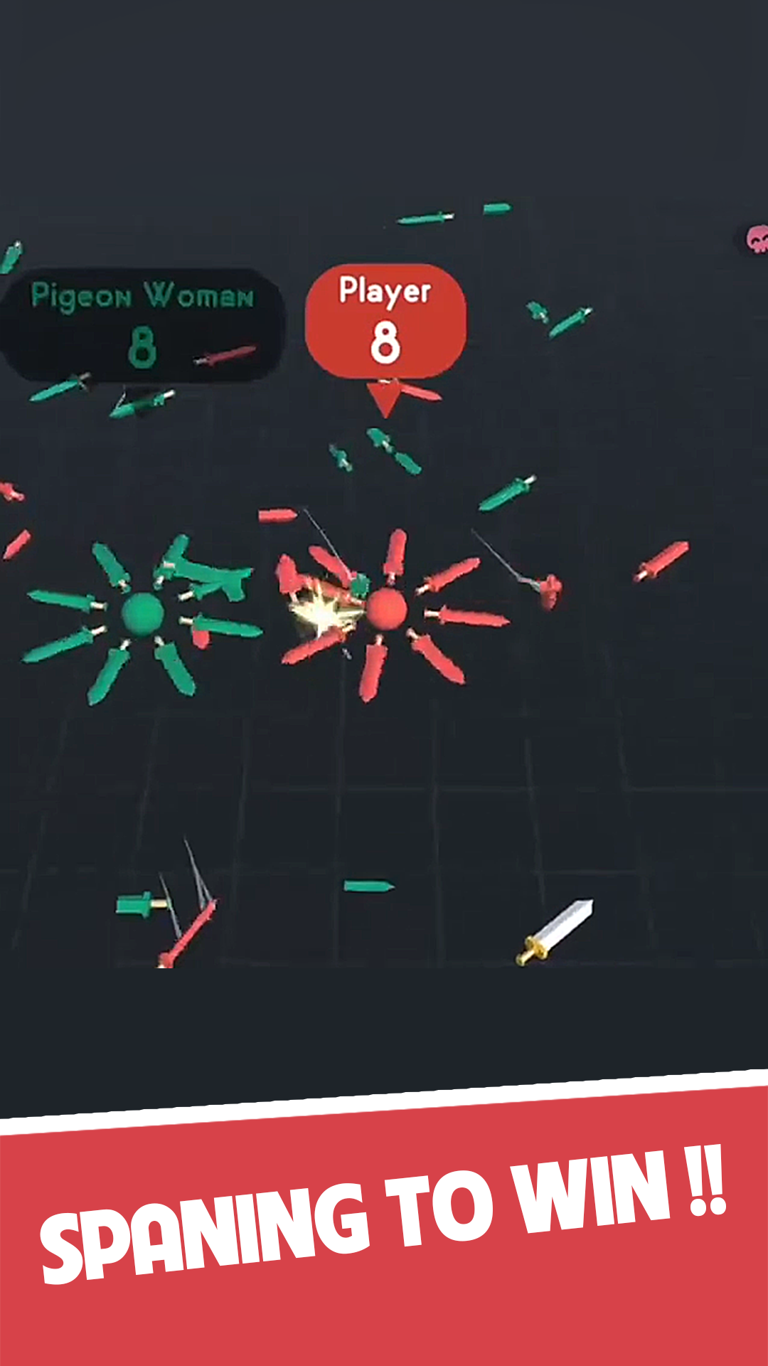 Spinning Clash Game Screenshot