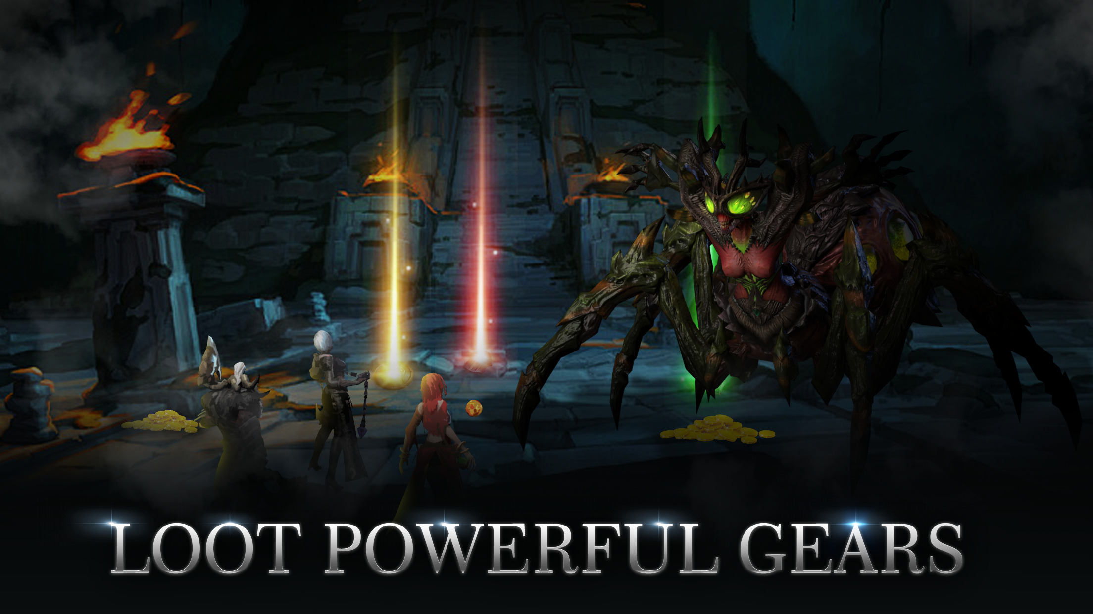Raziel Rebirth: Dungeon Raid Game Screenshot