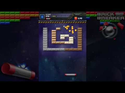 Screenshot of the video of Brick Breaker Star: Space King