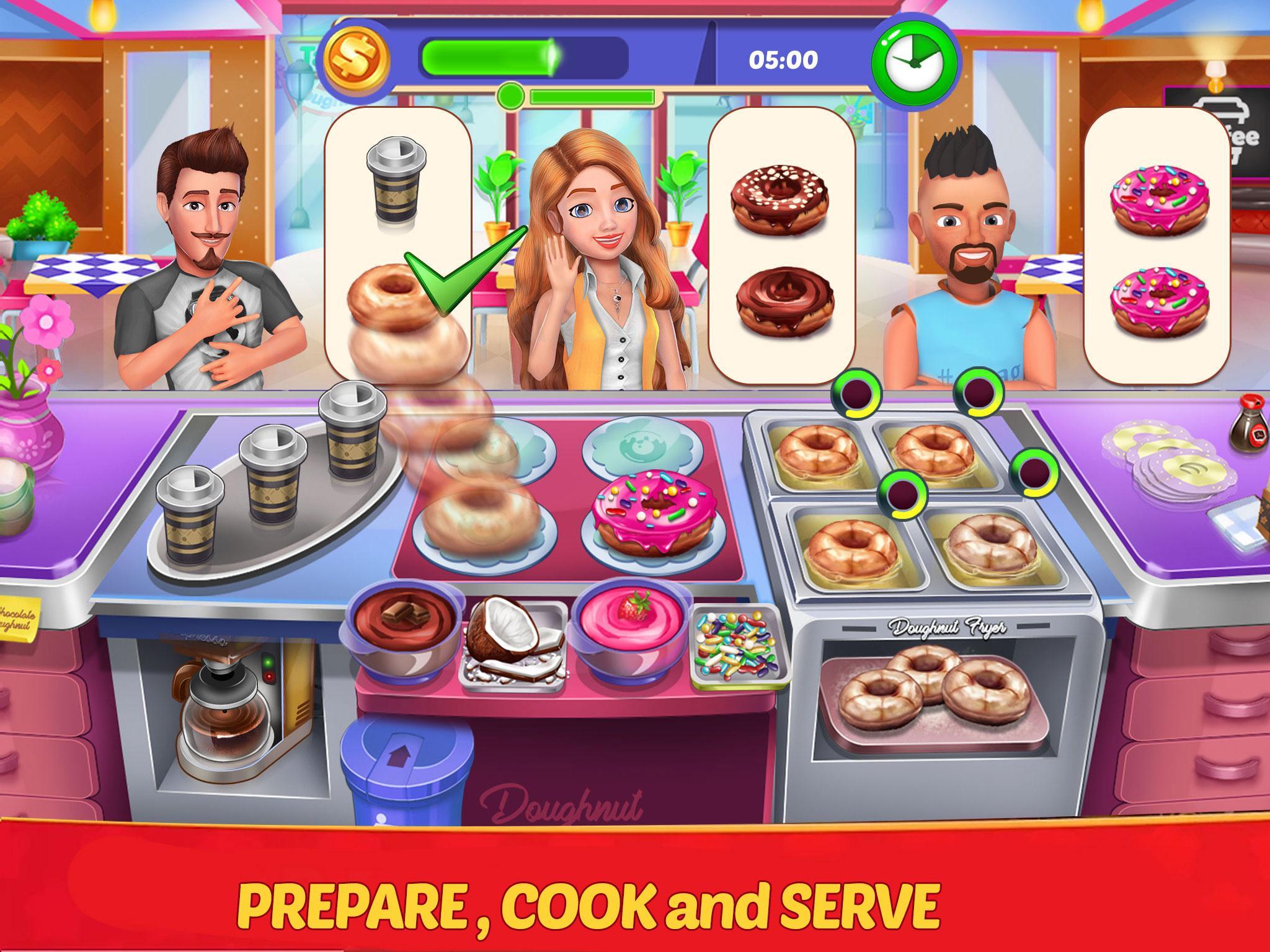 Crazy Cooking Diner:Food Games Game for Android - Download