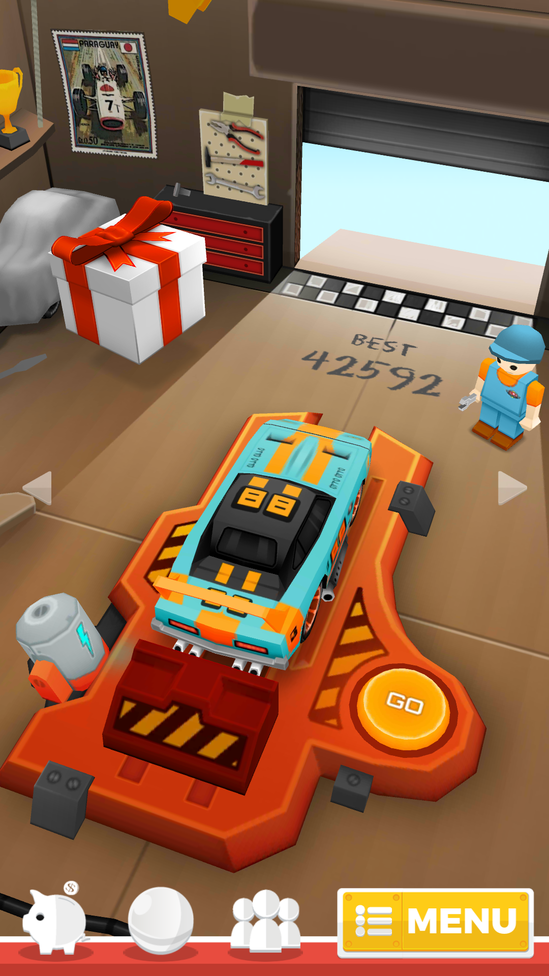 Mini Car Club Game Screenshot