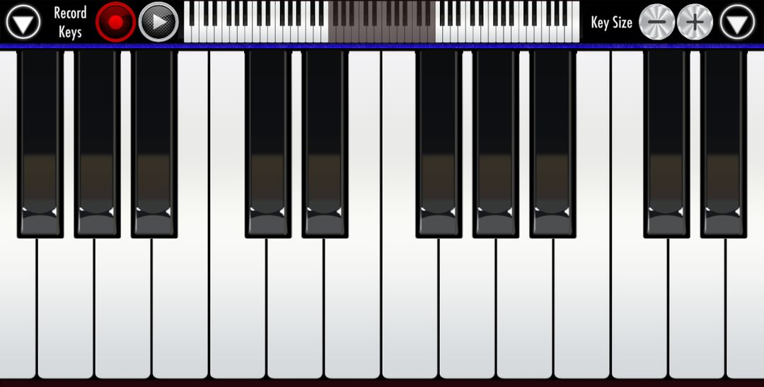 Screenshot of Real Piano