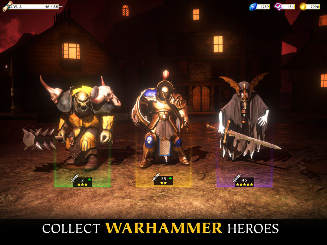 Warhammer Quest ภาพหน้าจอเกม