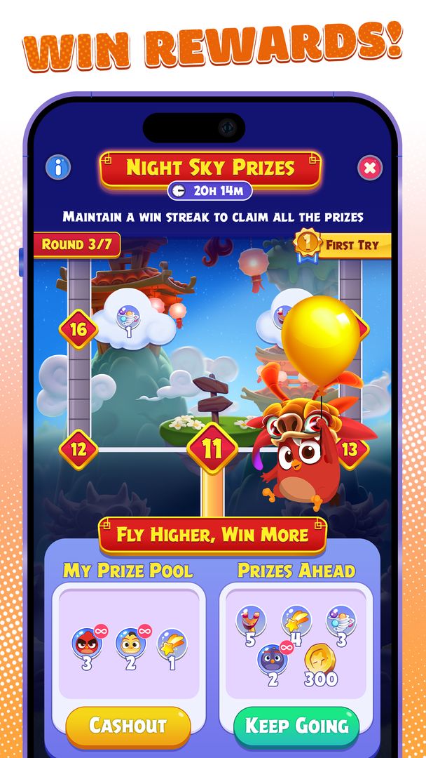 Angry Birds Dream Blast screenshot game
