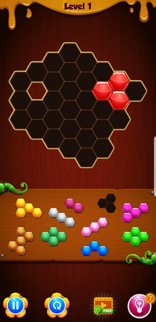 Hexa Epic Puzzle Game Screenshot