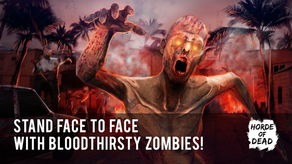 Horde of Dead: Zombie Plague ゲームのスクリーンショット
