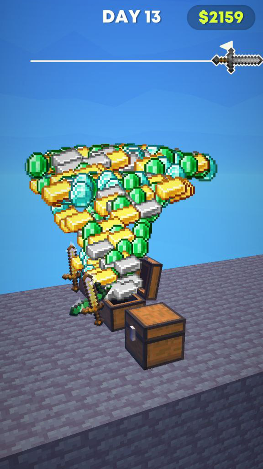 Craft Slasher Game Screenshot