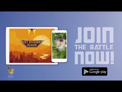 Screenshot of the video of Sky Invaders Reloaded