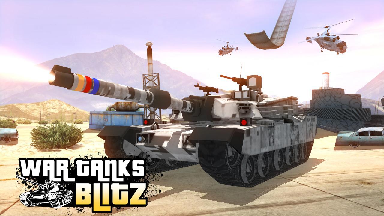 Screenshot 1 of Impossible War Tanks Blitz - 射擊遊戲 1.5