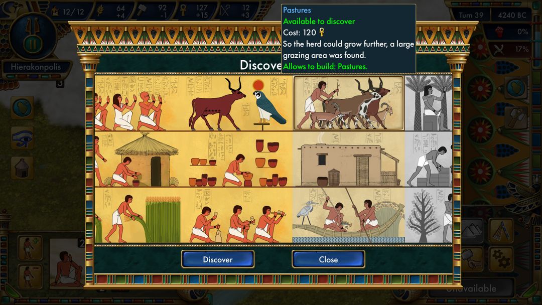 Screenshot of Predynastic Egypt Lite