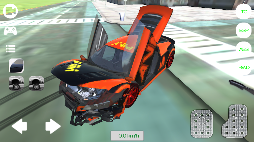 Screenshot 1 of simulador de coche extremo 2018 1.06