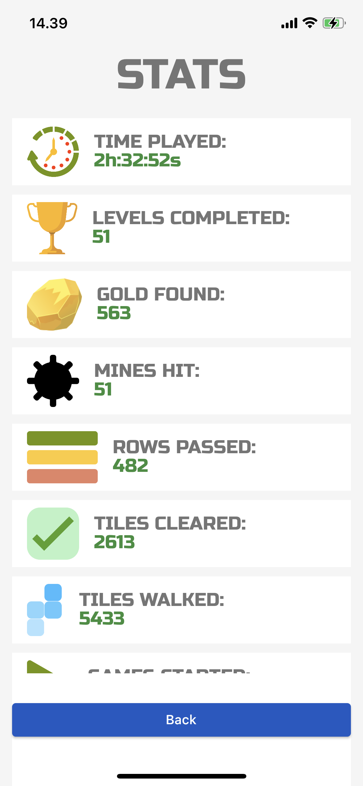 Minefield Maze Game Screenshot