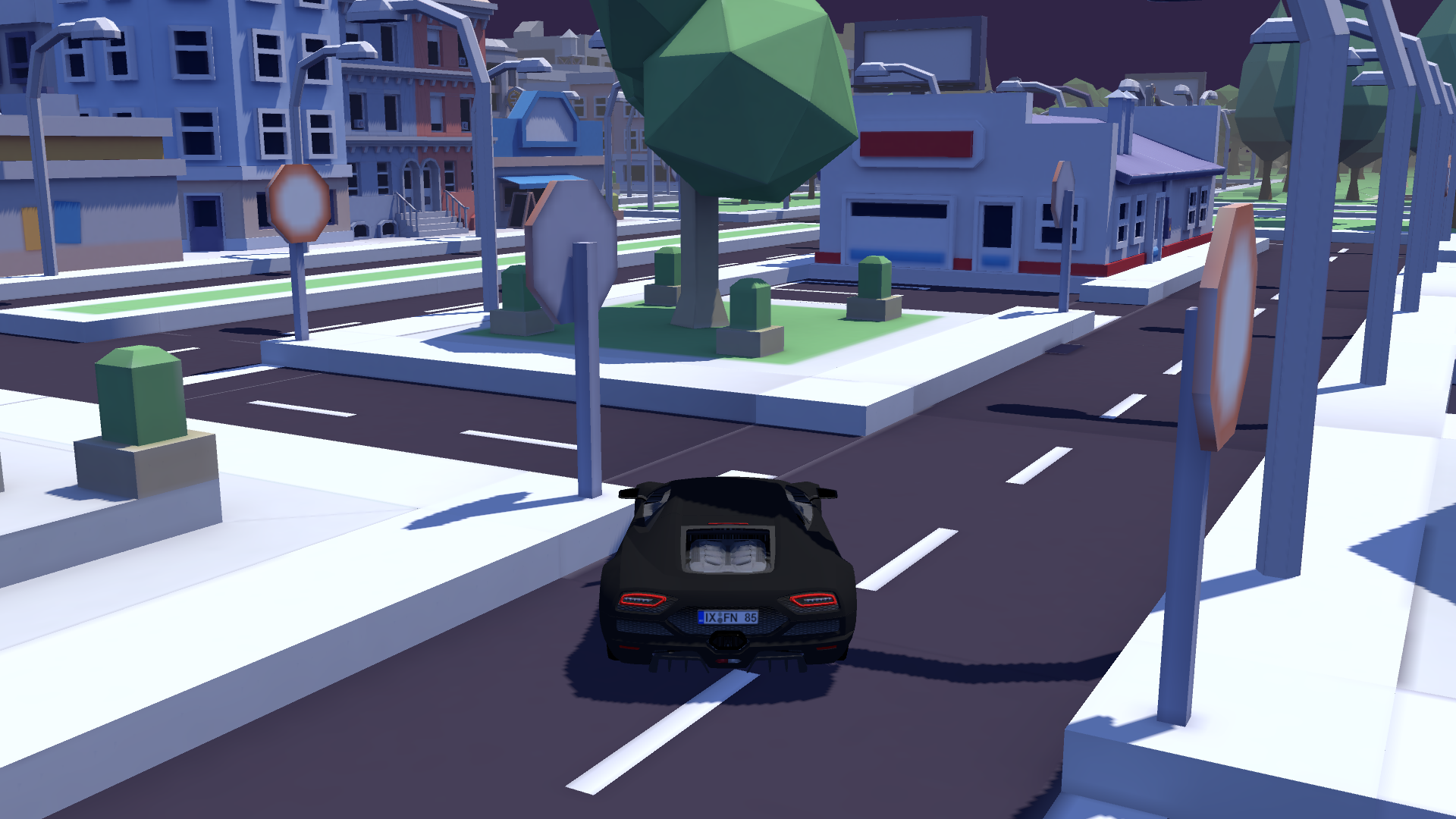 Auto Rush: Driving Simulator Game Screenshot