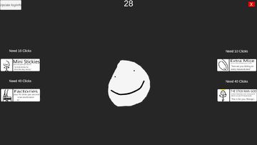 Sticky Clicker! Game Screenshot