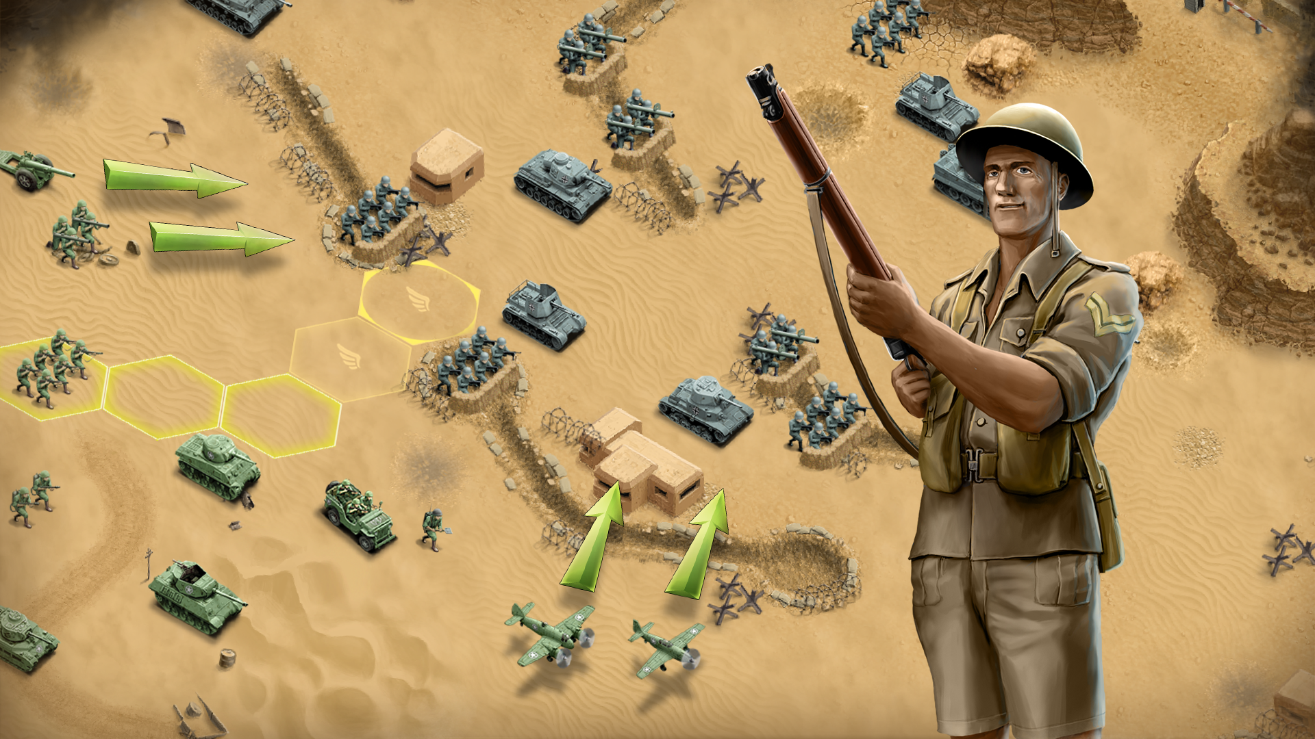 Screenshot of 1943 Deadly Desert Premium
