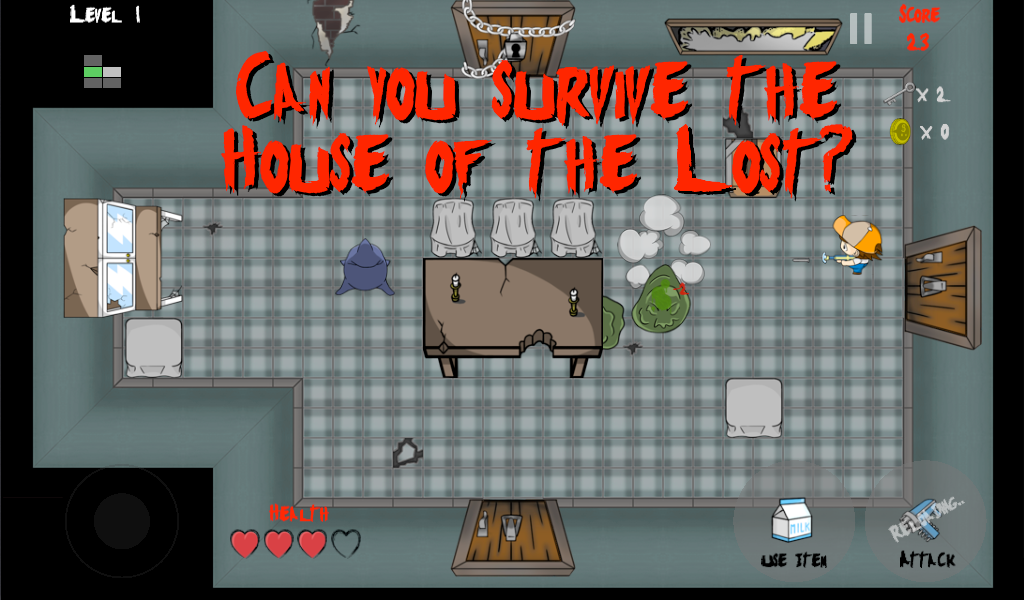 House of the Lost Game Screenshot