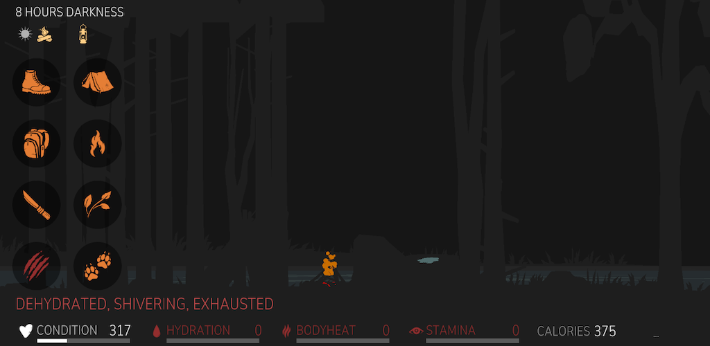 Screenshot of Survive - Wilderness survival