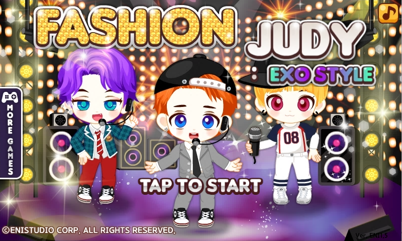 Screenshot of Fashion Judy: EXO Style