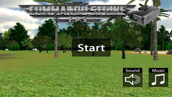 Screenshot 1 of VR Commando Strike 3D - เกมแอคชั่นสงคราม FPS 