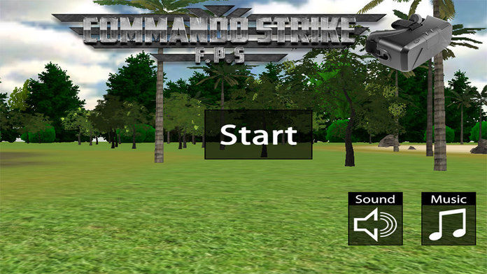 VR Commando Strike 3D - FPS War Action Game 게임 스크린 샷