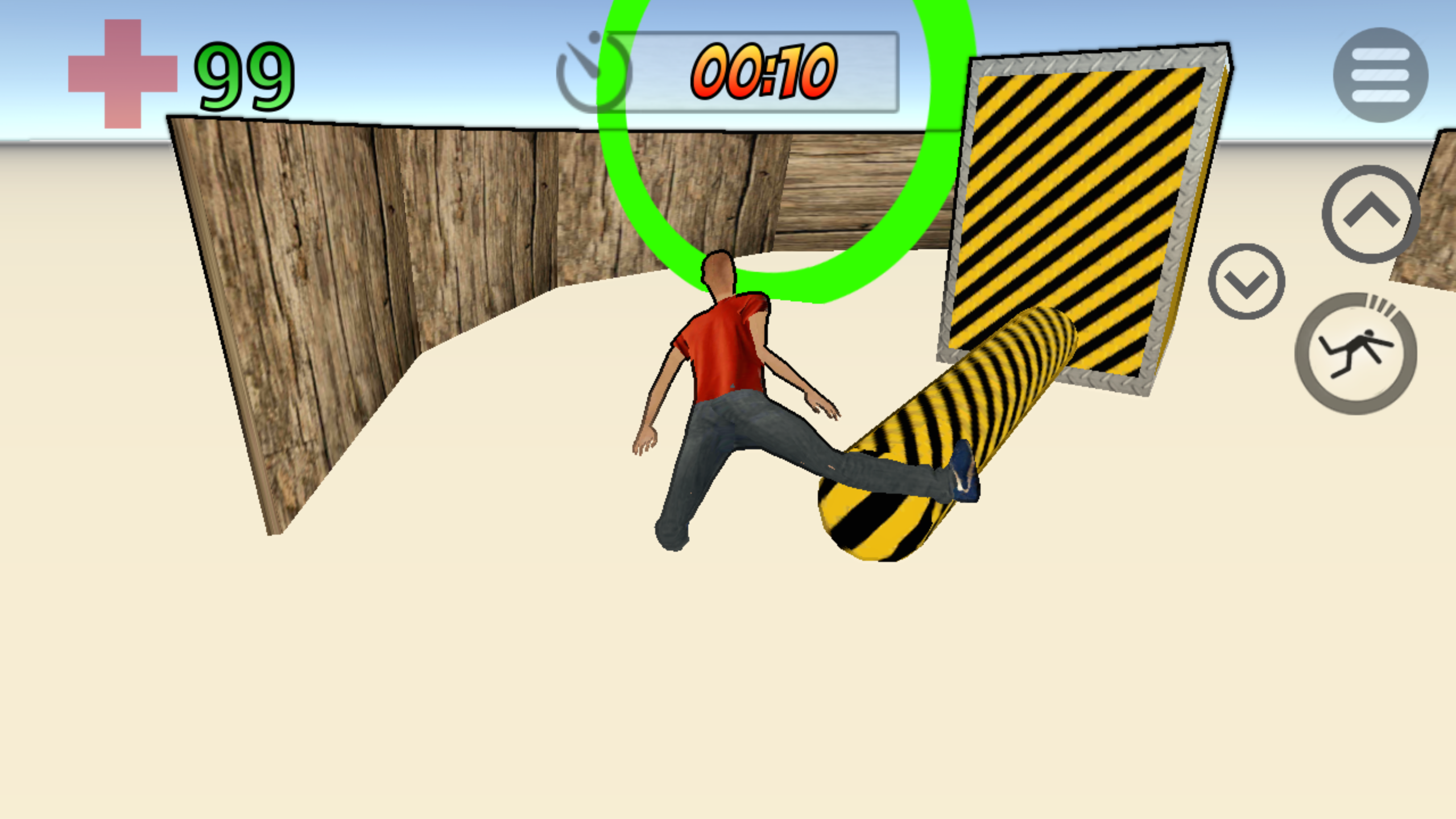 Clumsy Fred: ragdoll game Game Screenshot