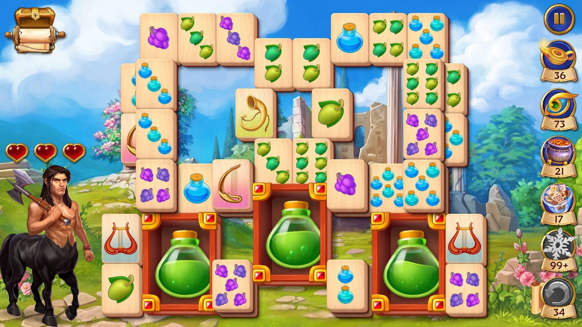 Emperor of Mahjong: Match Mahjong Tiles, Build Your City! 게임 스크린샷