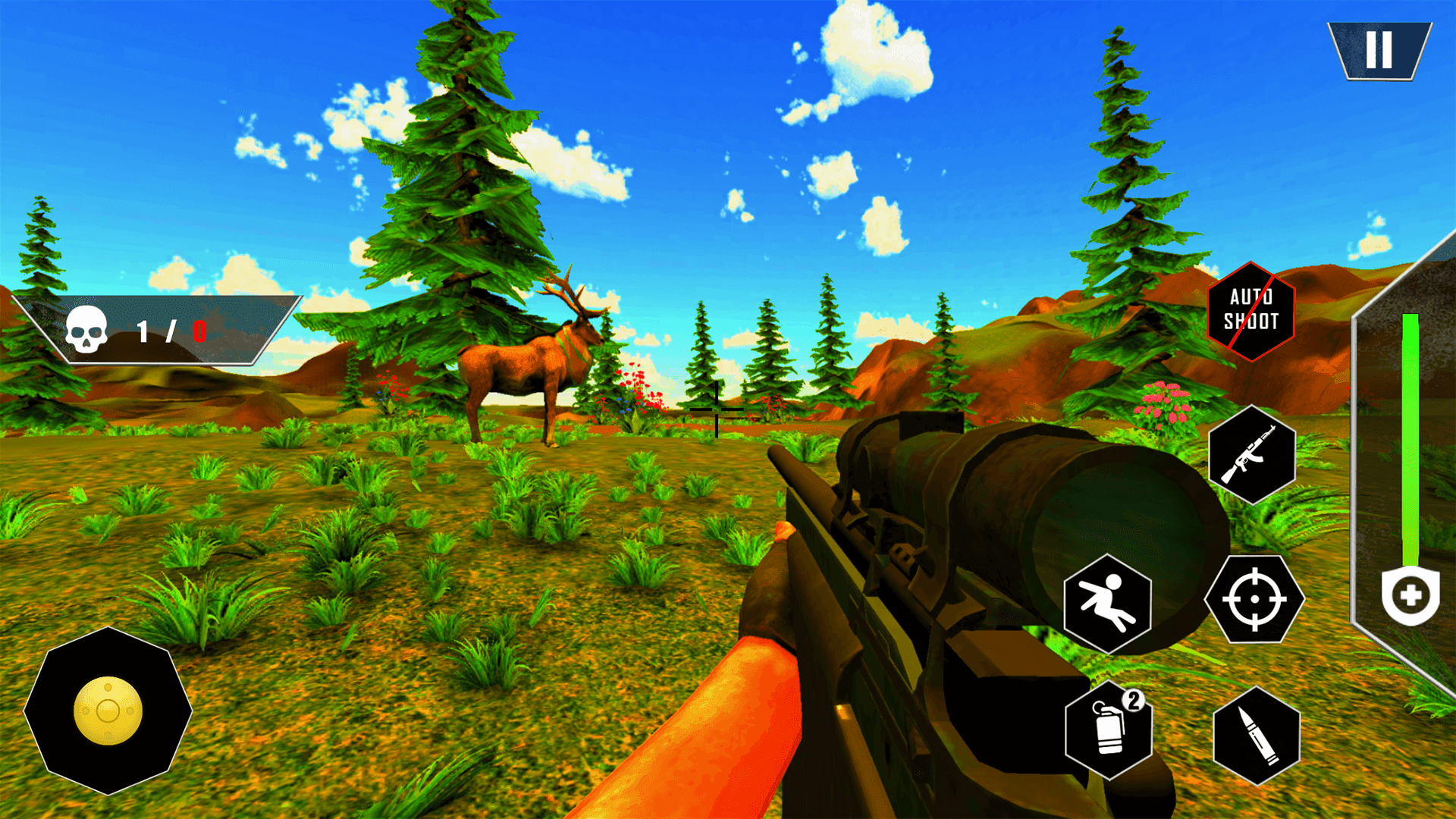 Скриншот игры Wild Animal Hunt: Shoot Game