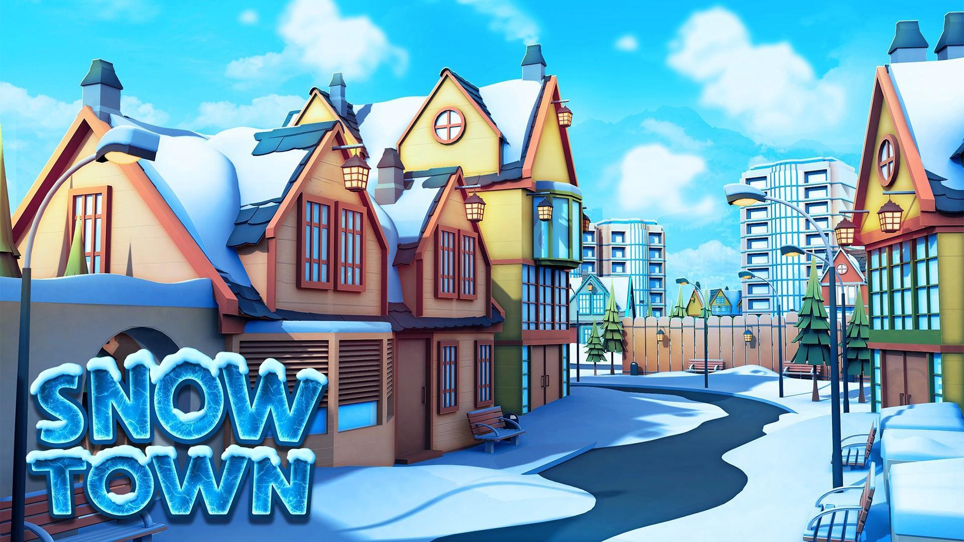 Screenshot 1 of Снежный городок - Город ледяной деревни 1.5.1