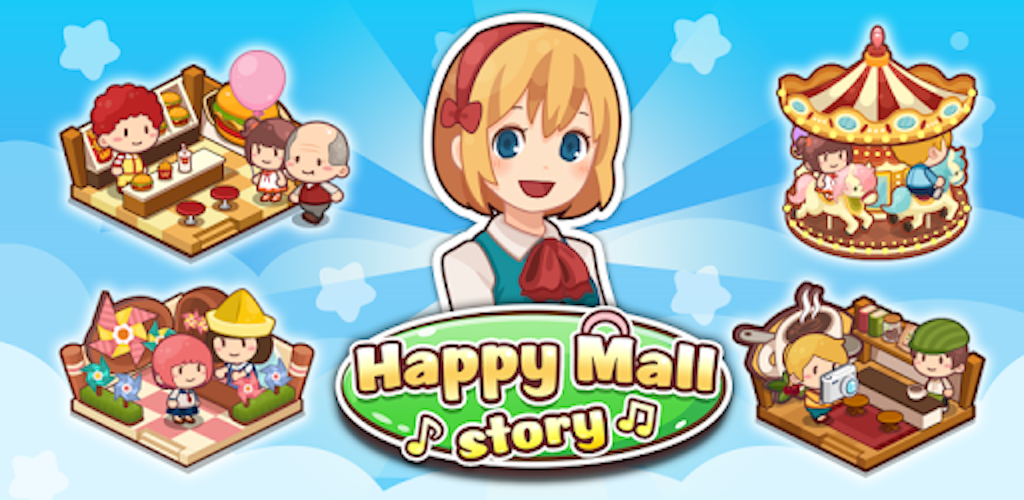 Banner of Happy Mall Story: Sim Game 