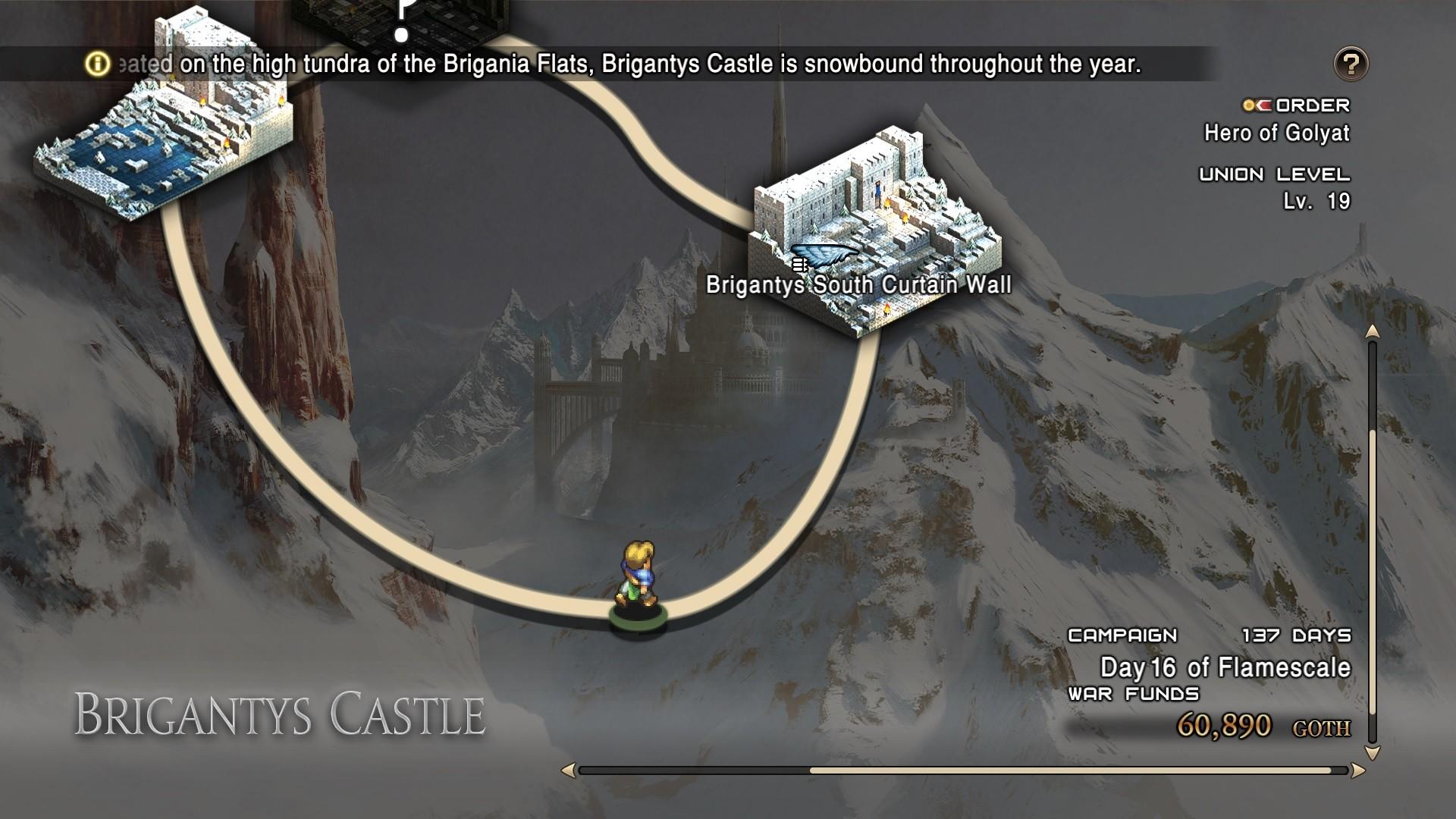 Screenshot of Tactics Ogre: Reborn