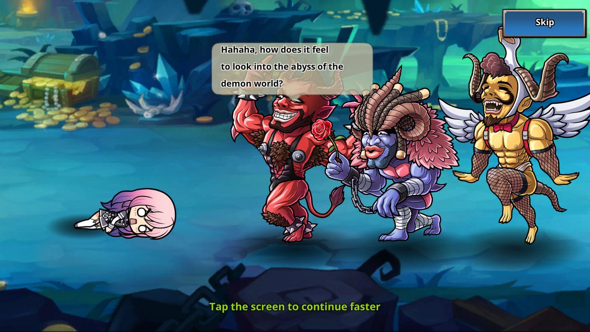 Pow Pow Dungeon : Idle Game Screenshot