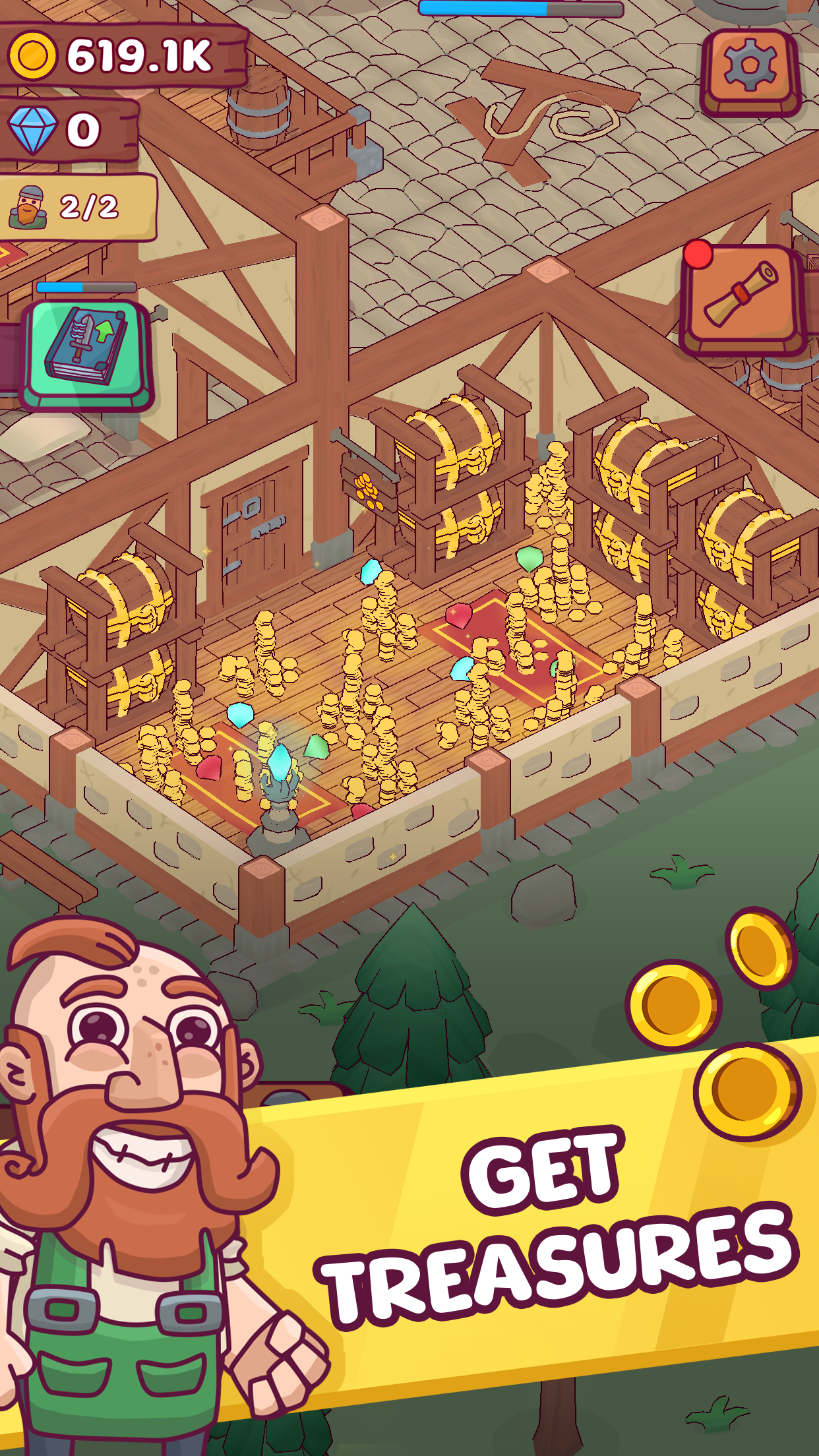 Screenshot of Heroes Tavern: Idle Pub Tycoon