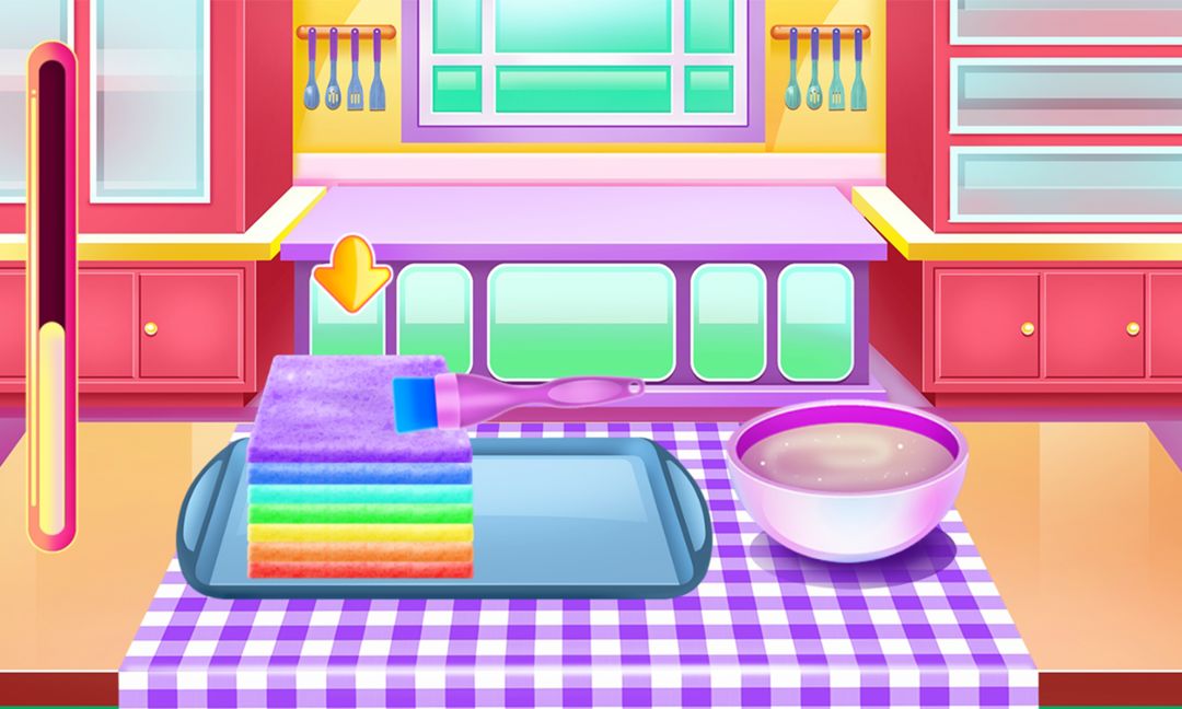 Cooking Games Rainbow Cookies Factory遊戲截圖