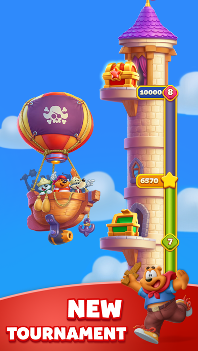 Toon Blast ภาพหน้าจอเกม