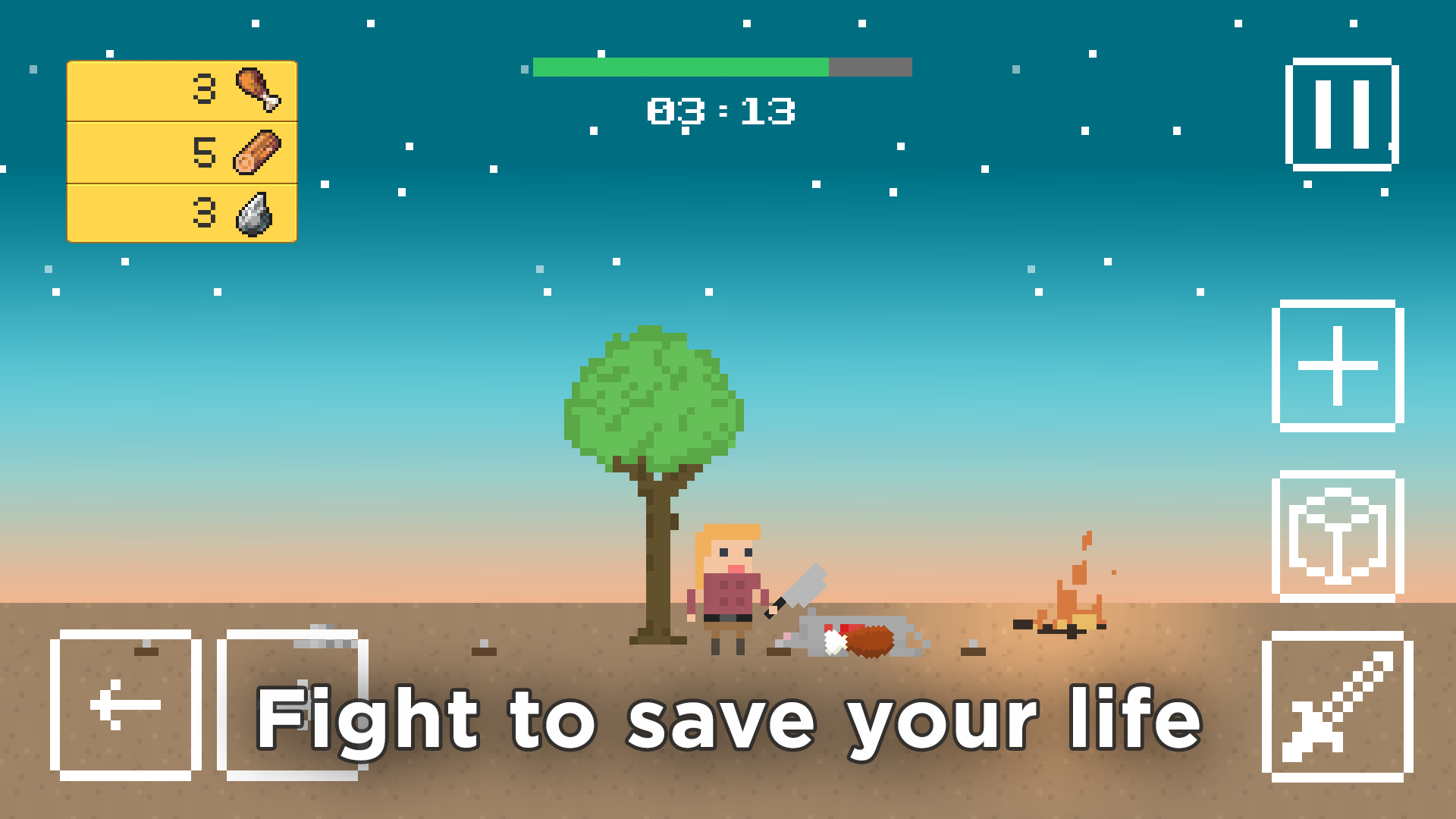 Tiny Survivor screenshot game