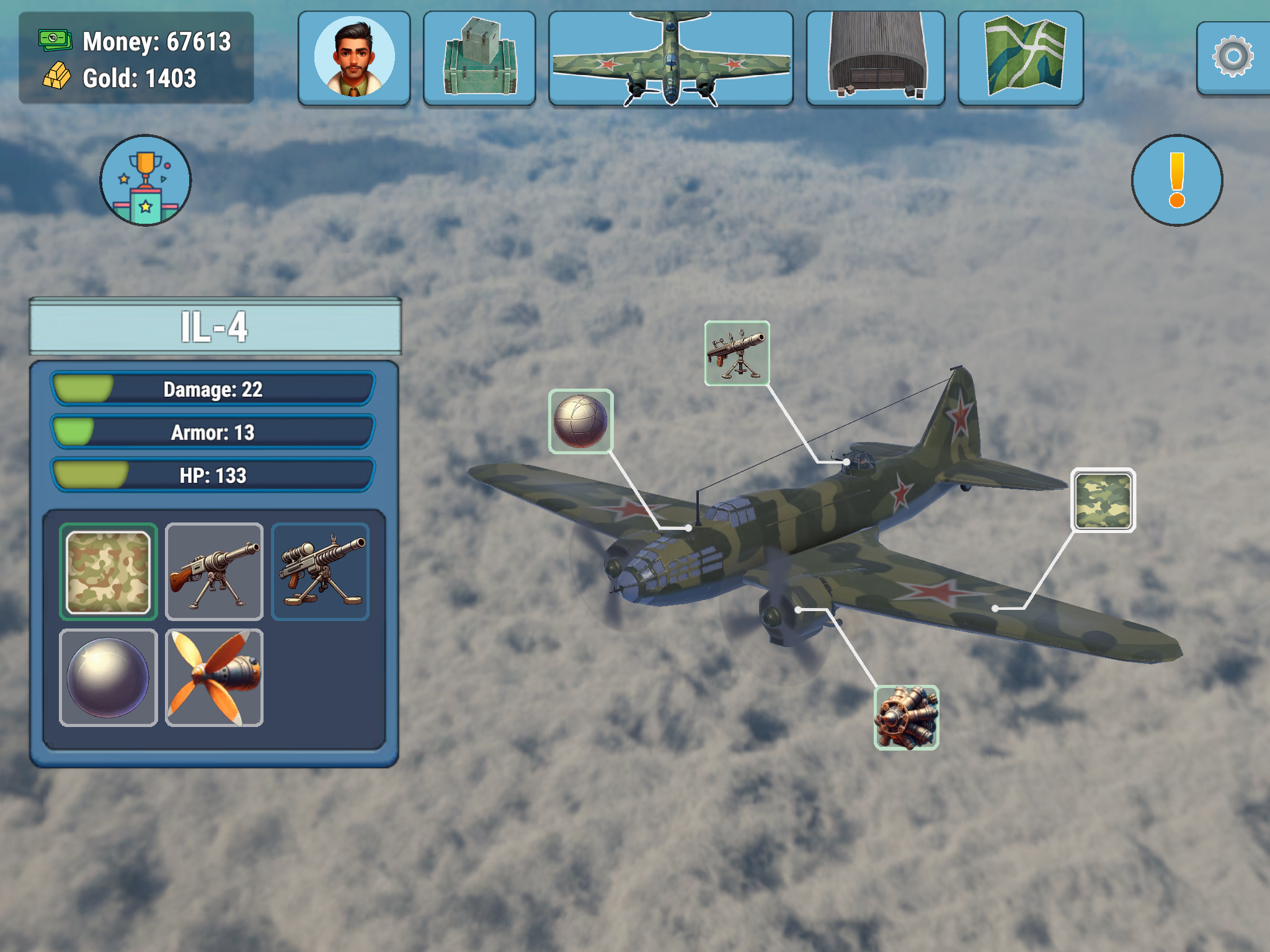 Air Defender: Bomber Simulator Game Screenshot