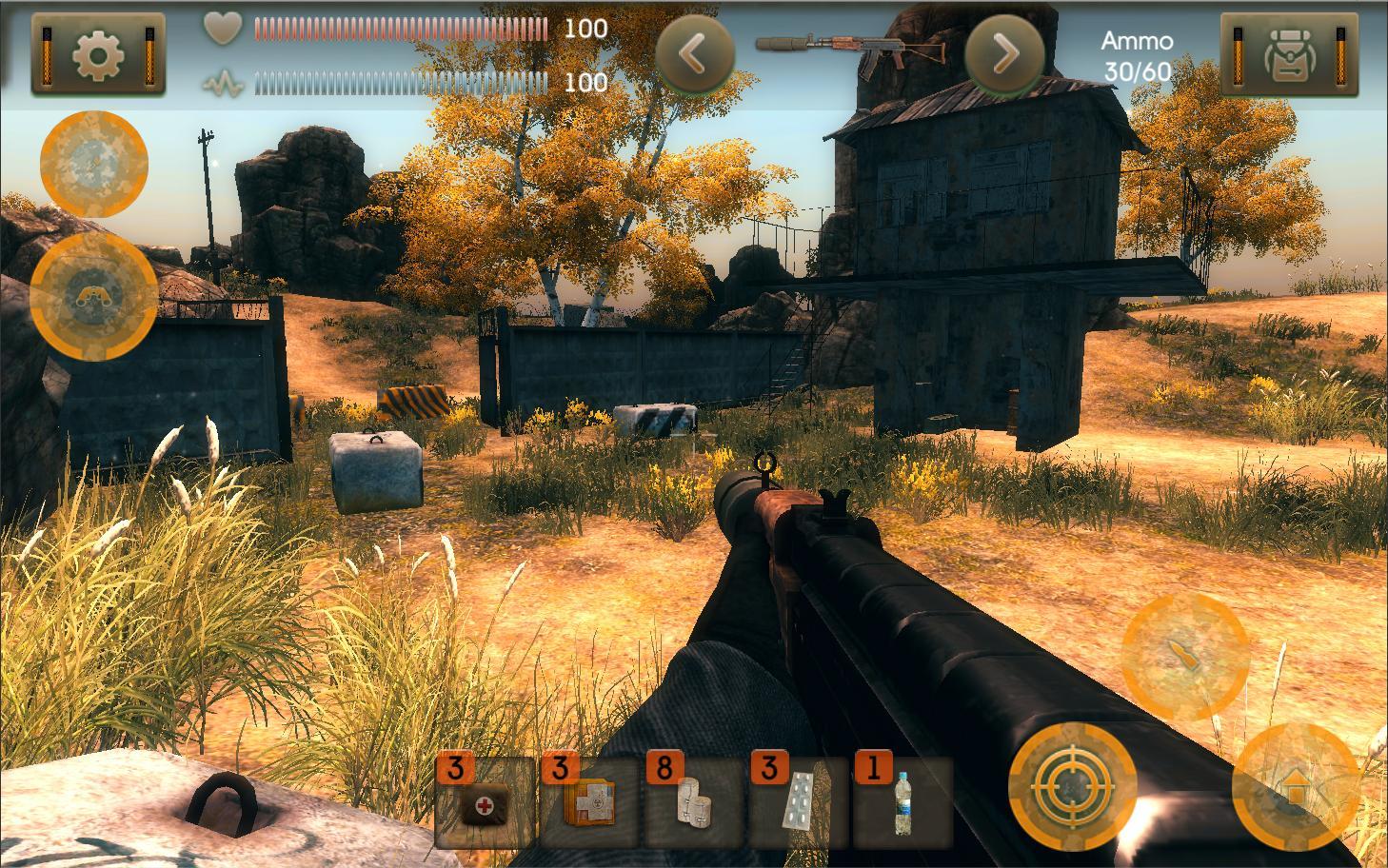 Cuplikan Layar Game The Sun Evaluation Shooter RPG