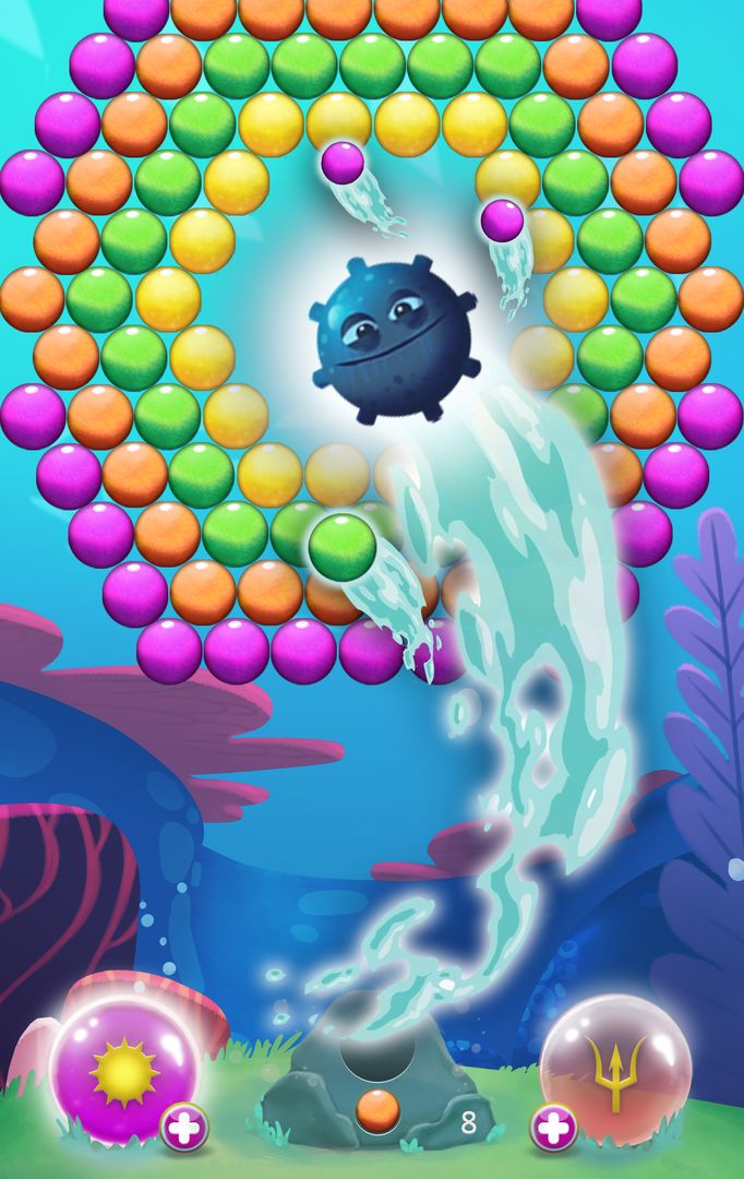 Aqua Bubble Pop ภาพหน้าจอเกม