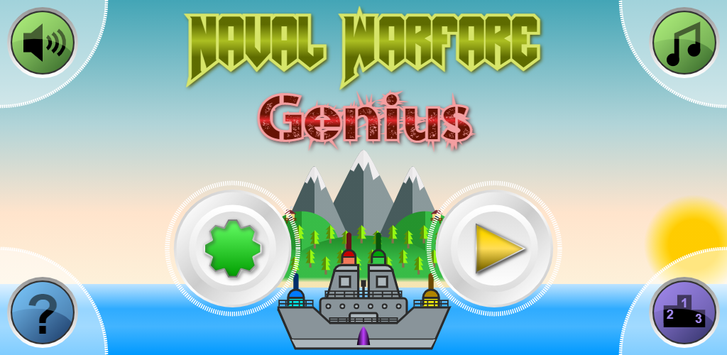 Screenshot of the video of Naval Warfare: Genius