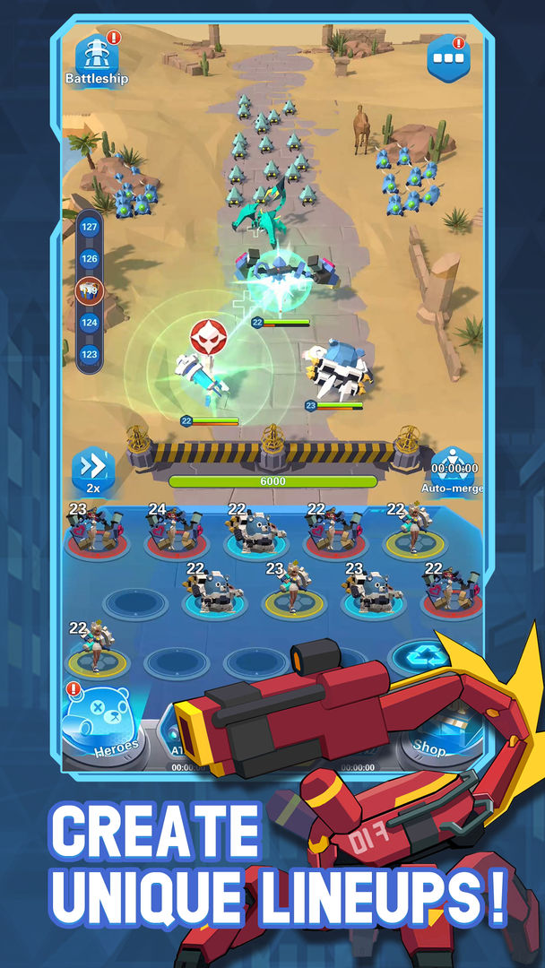 Screenshot of Merge and Smash