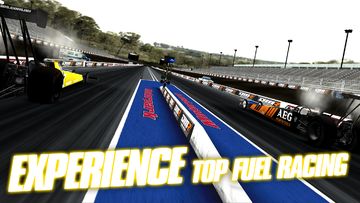 Cuplikan Layar Game Dragster Mayhem Top Fuel